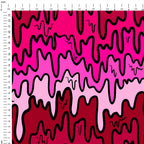 Valentine Drip Fabric