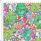 Frogs and Kisses Fabric