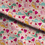 Lovey Dinos Fabric
