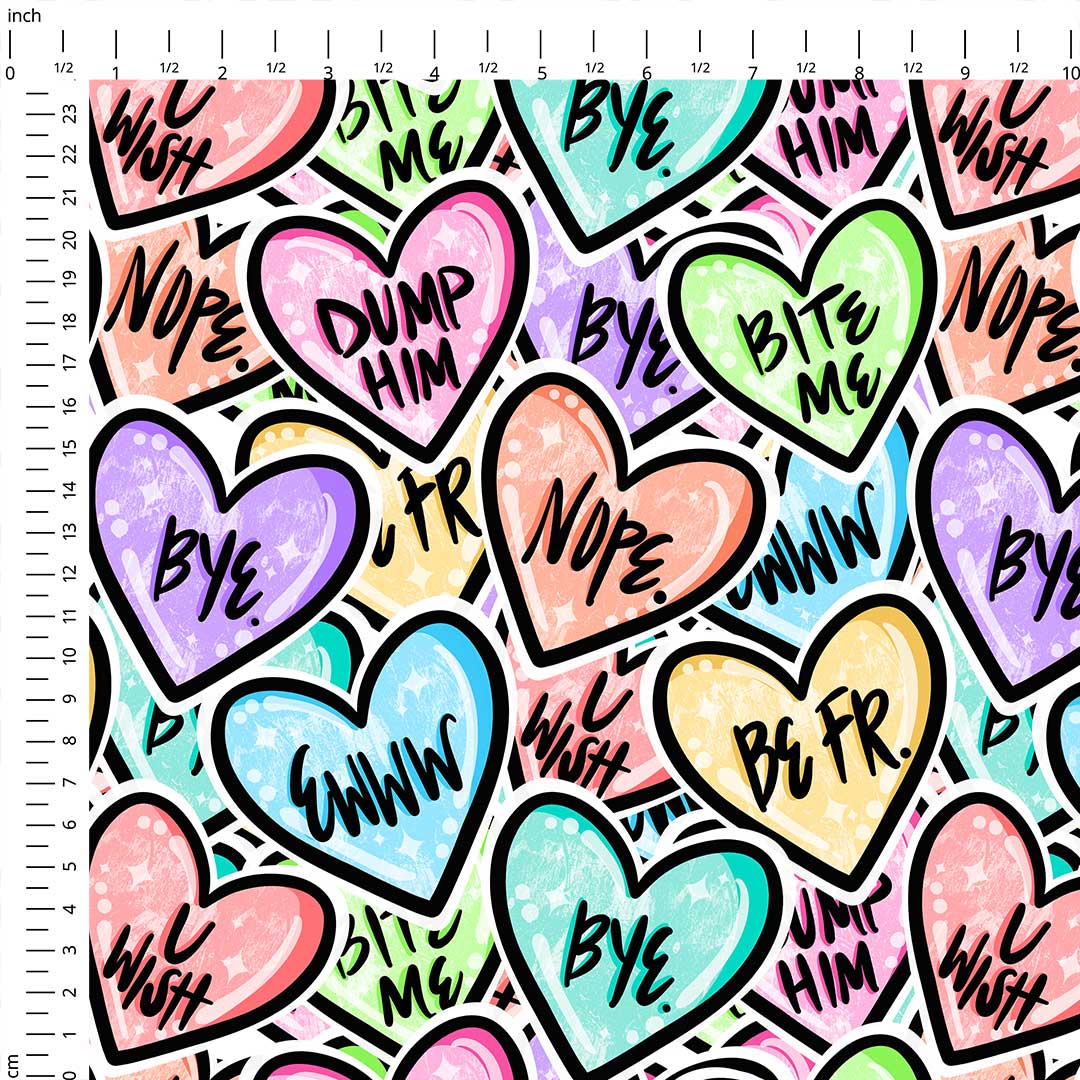 Anti-V Day Fabric
