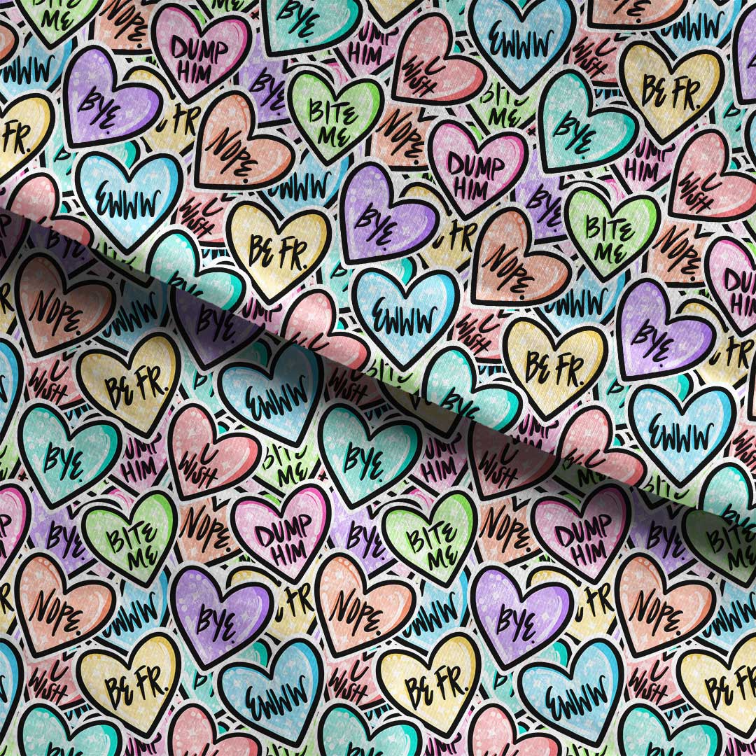 Anti-V Day Fabric