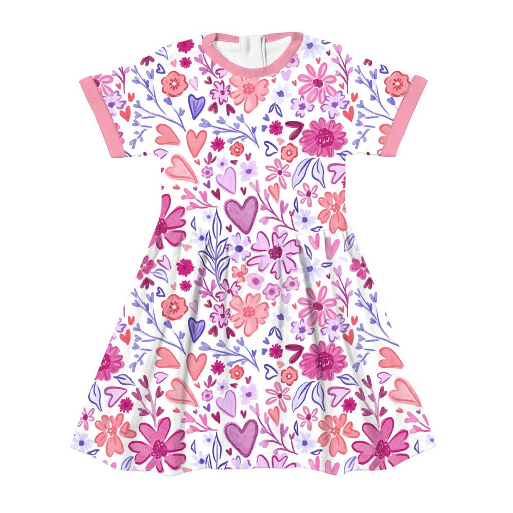 Love Grows Floral Fabric