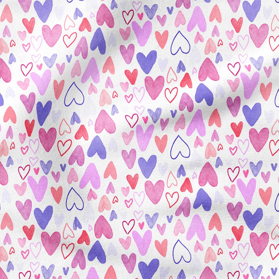 Love Grows Hearts Fabric