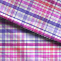 Love Grows Plaid Fabric