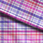 Love Grows Plaid Fabric