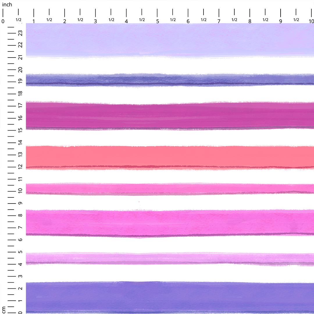 Love Grows Stripes Fabric