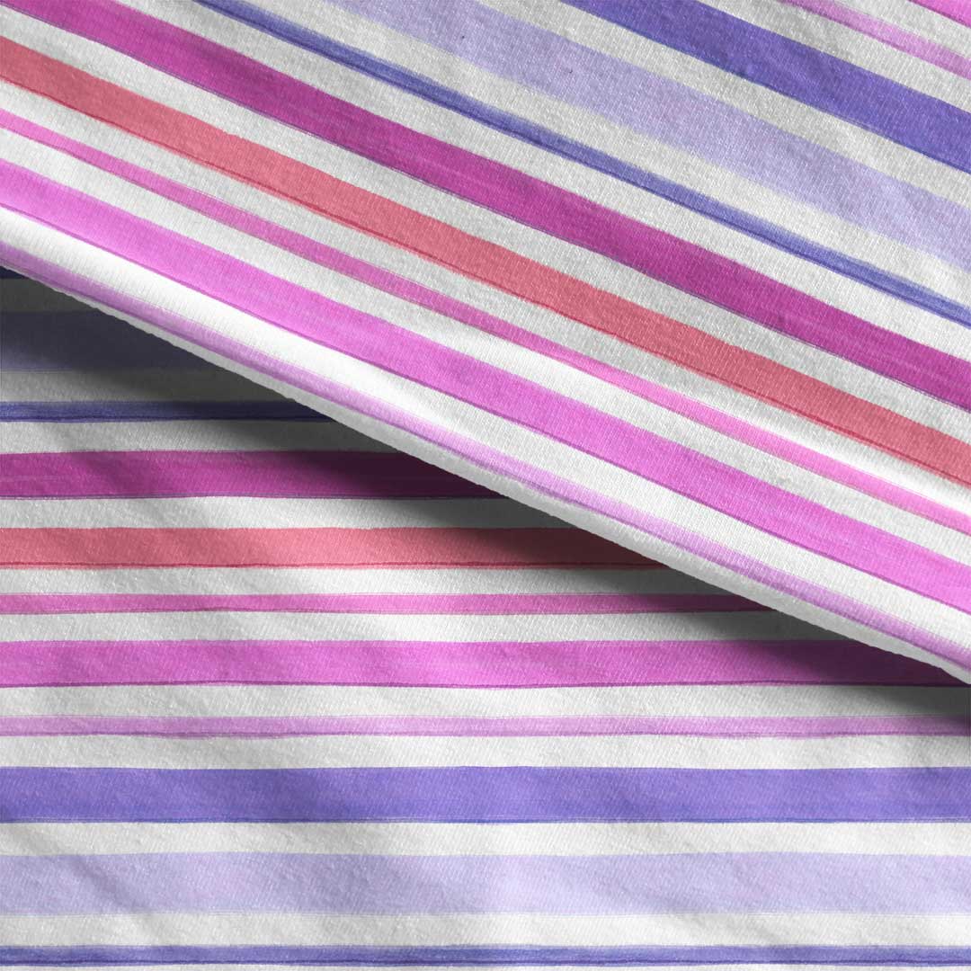 Love Grows Stripes Fabric