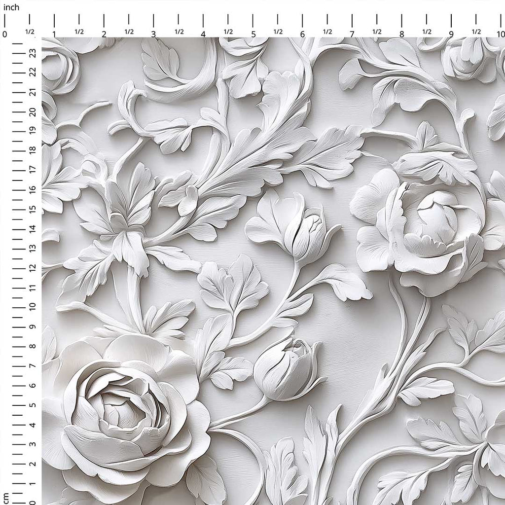 Carved Roses Fabric