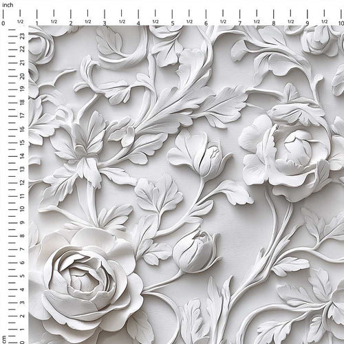 Carved Roses Fabric