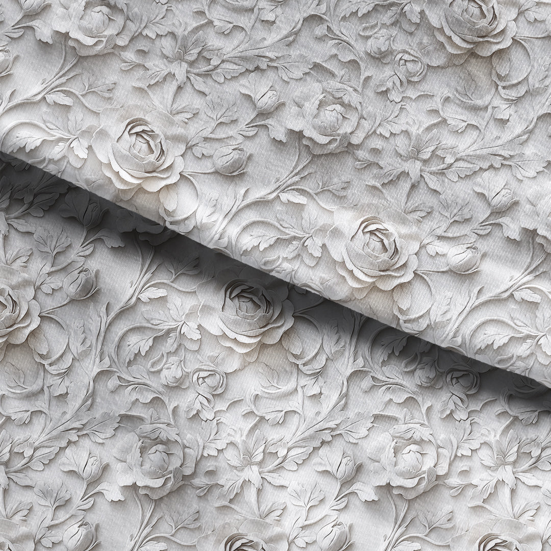 Carved Roses Fabric