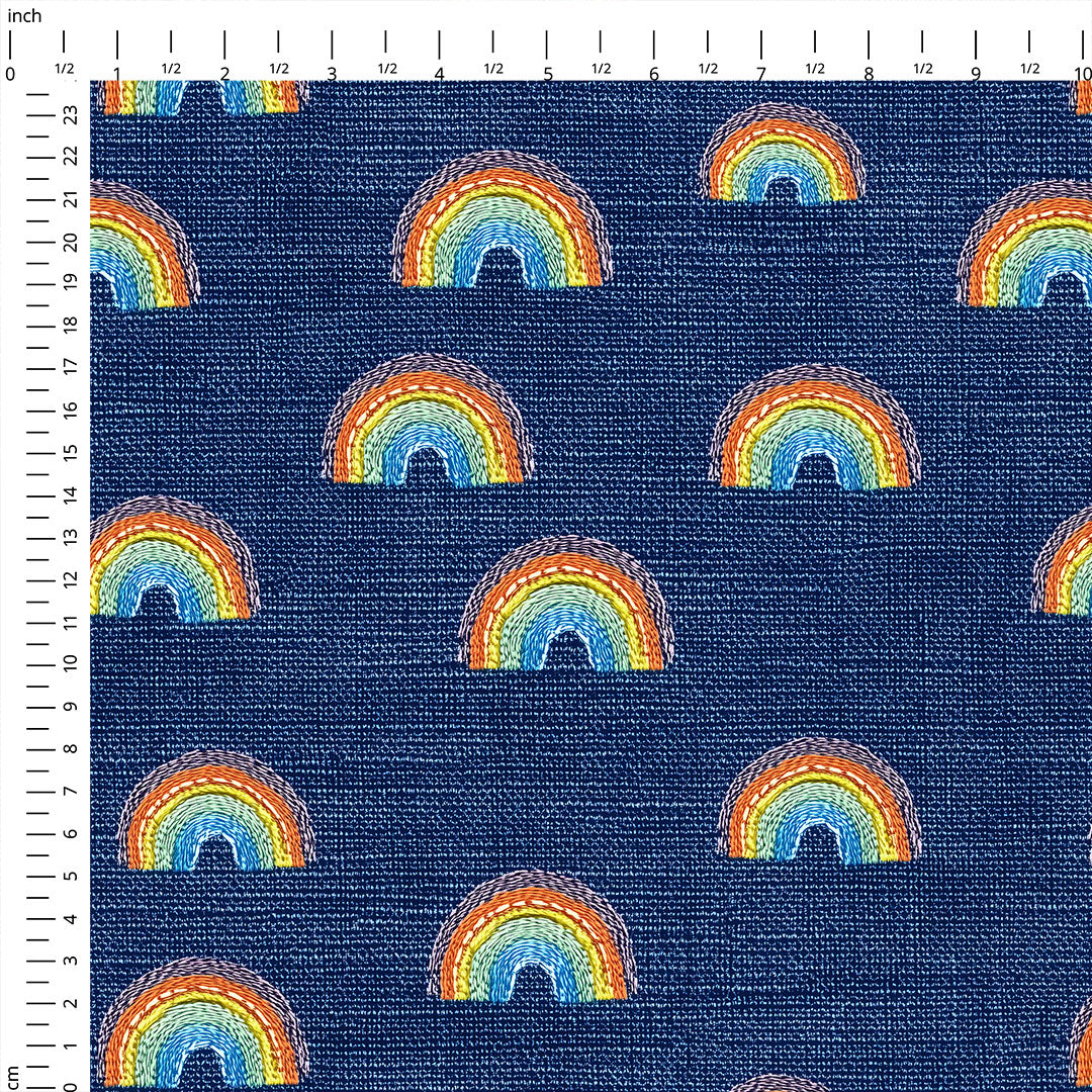 Little Rainbows Fabric