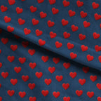 Red Heart Patches Fabric