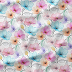 Delicate Flowers Fabric