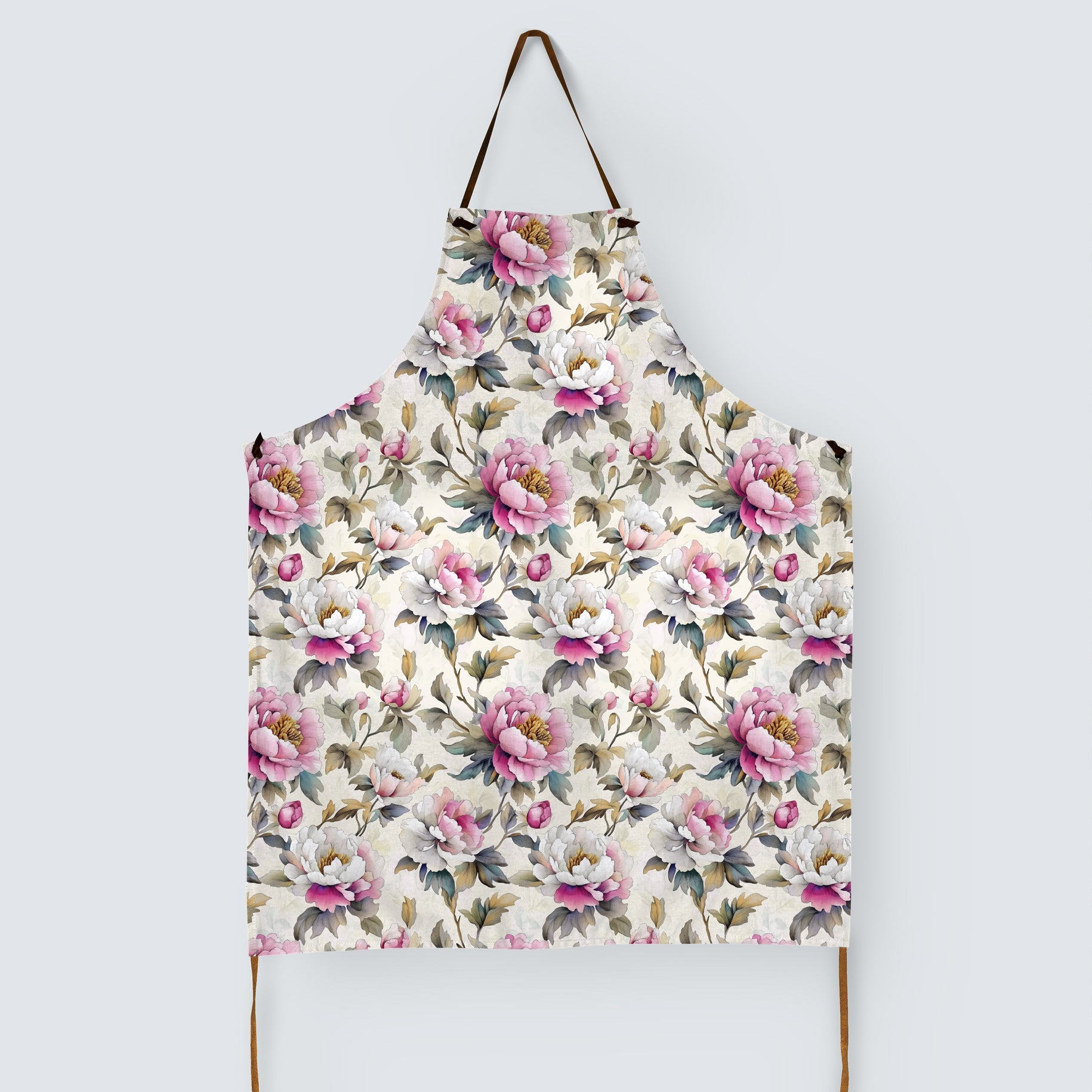 Elegant Peonies Fabric