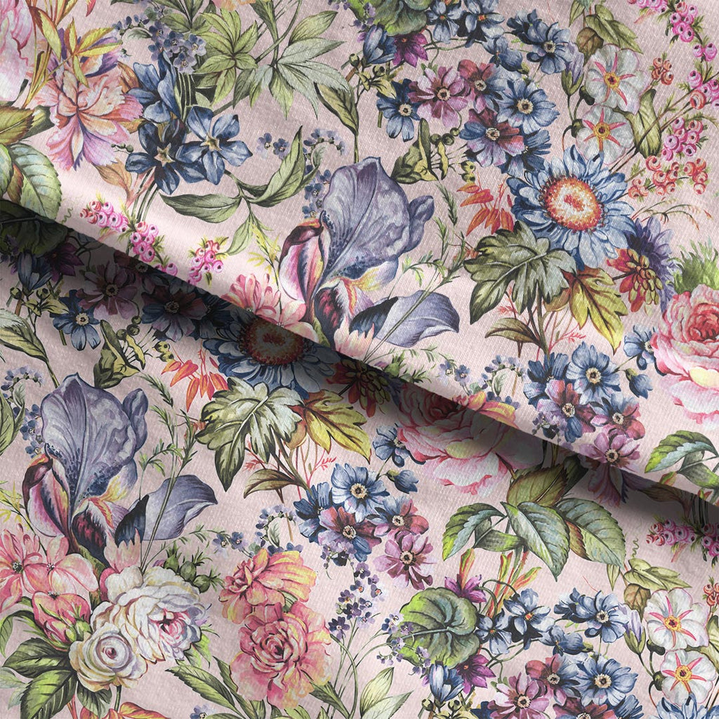 English Garden Pink Fabric