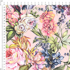 English Garden Pink Fabric