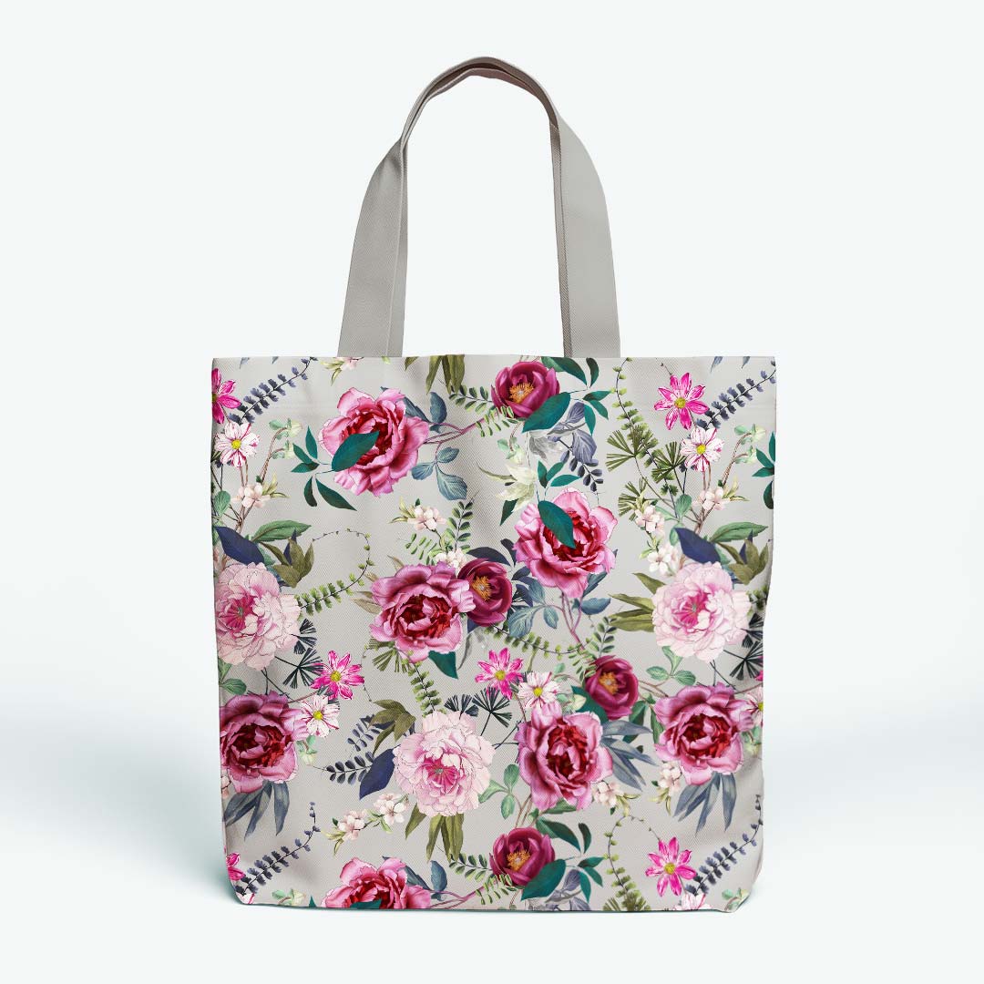 Flores Grey Fabric