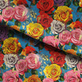 Painted Roses Fabric
