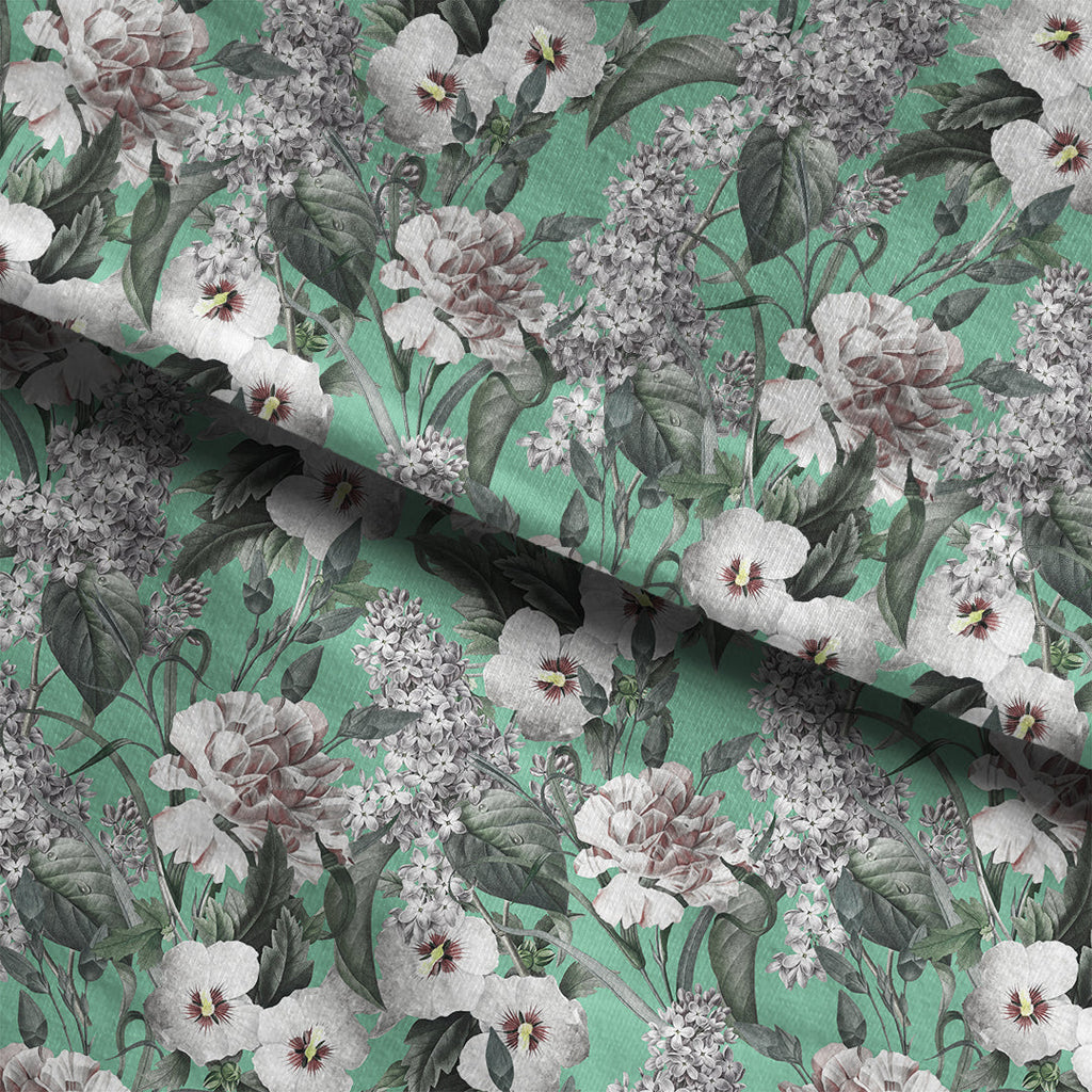 Garden in Green Fabric