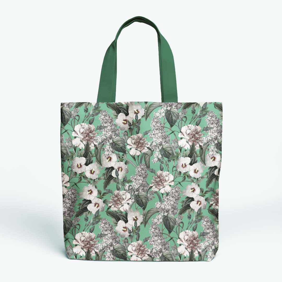 Garden in Green Fabric