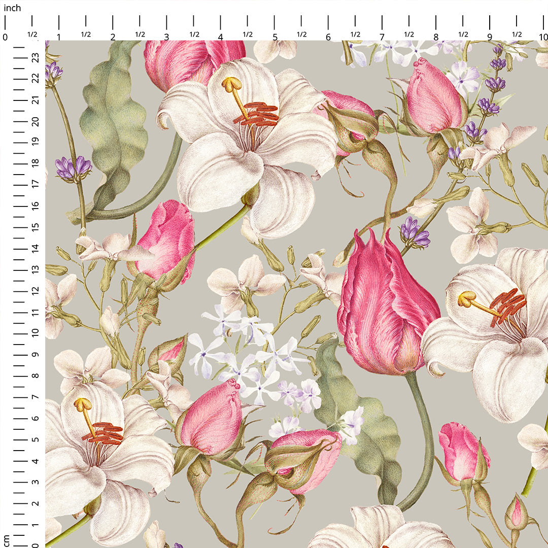 Nostalgic Floral Fabric
