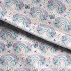 Floral Rainbows Fabric