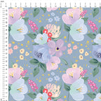 Whimsical Spring Floral Fabric