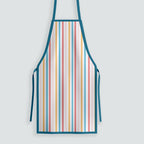 Rainbows and Flowers Stripes Fabric