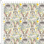 Spring Meadow Bunny Fabric