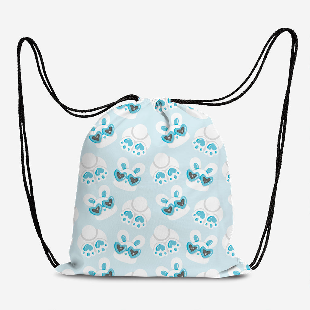 Bunny Love Blue Fabric