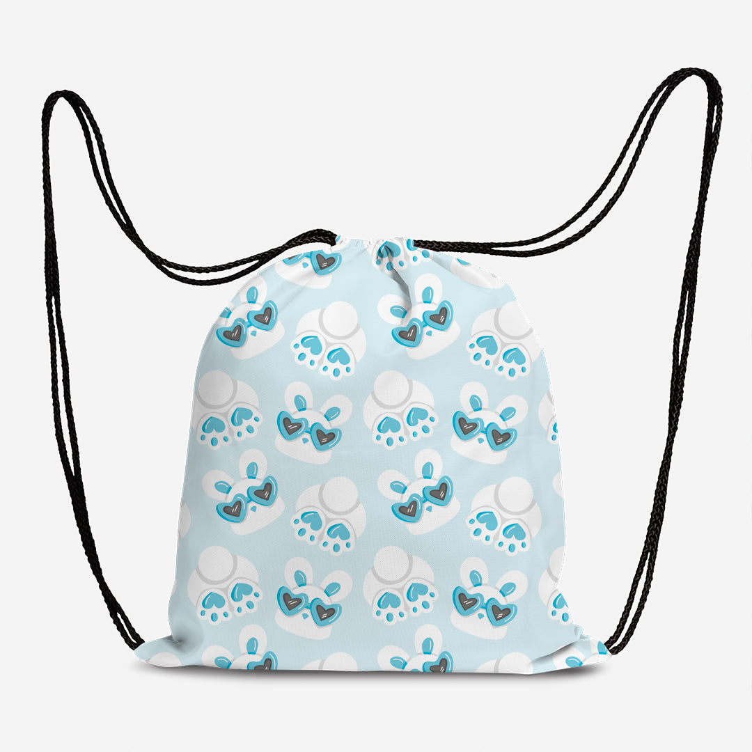 Bunny Love Blue Fabric