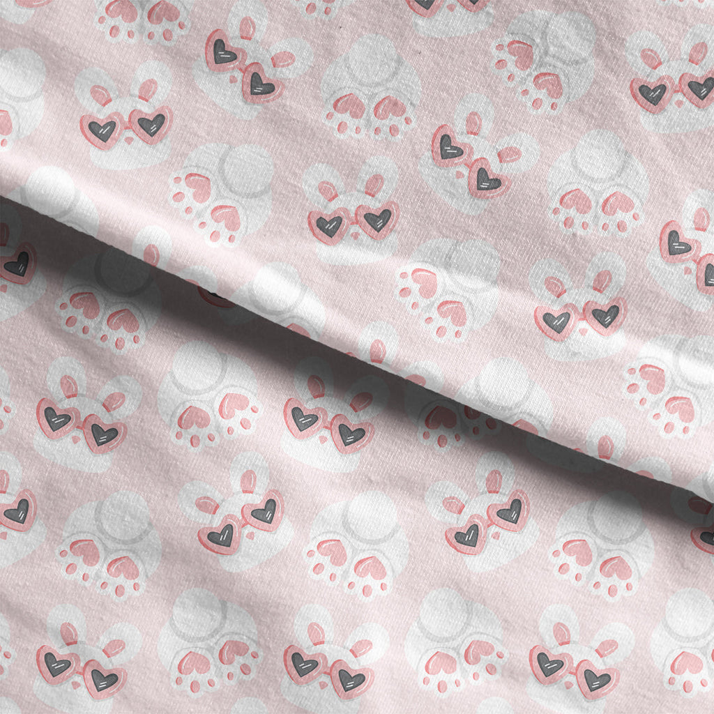 Bunny Love Pink Fabric