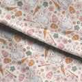 Boho Easter Bunny Cream Fabric