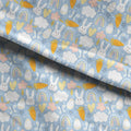 Blue Easter Fabric
