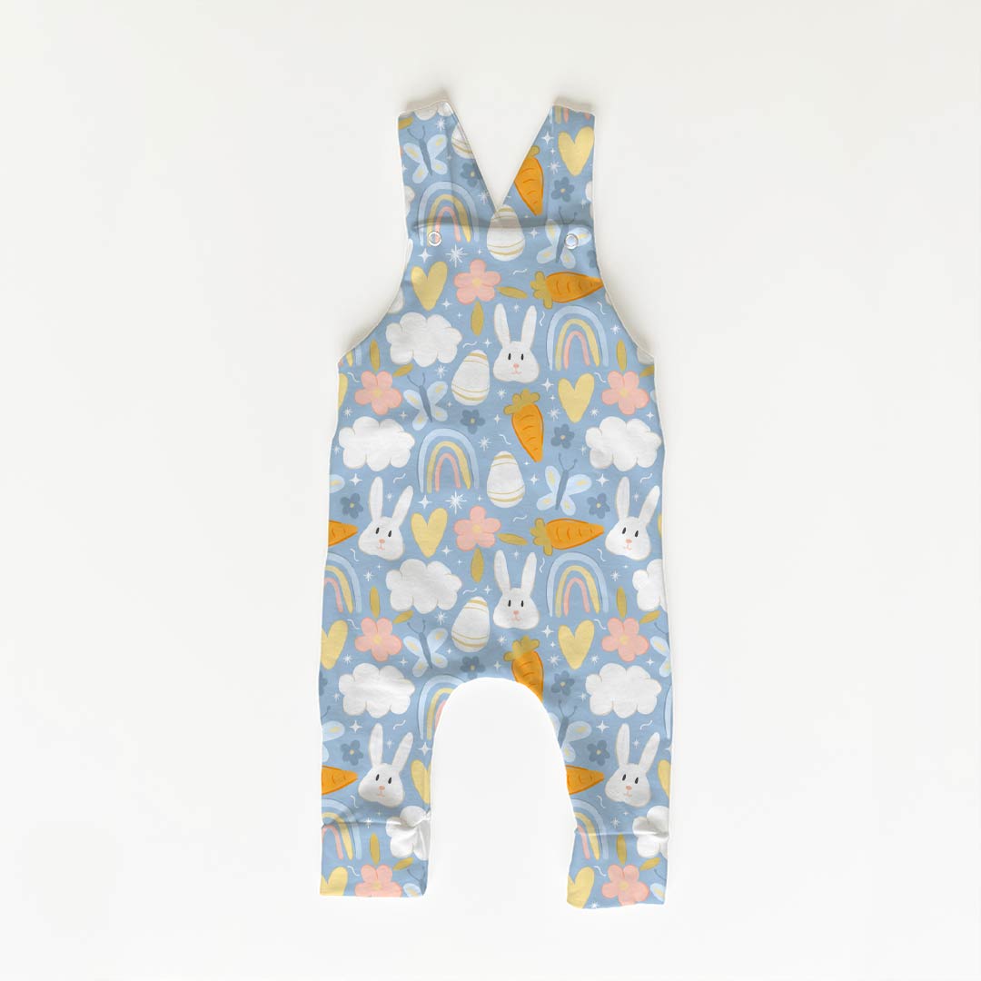 Blue Easter Fabric