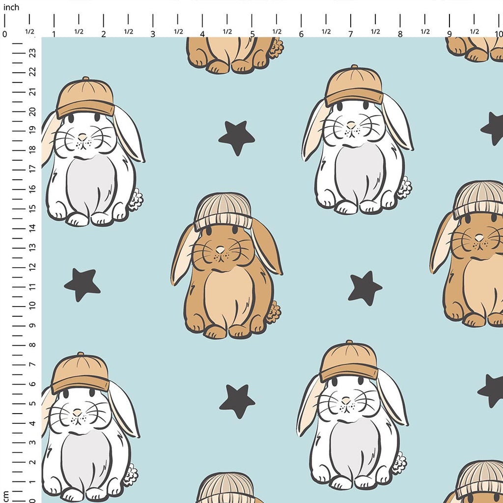 Cool Bunnies Fabric