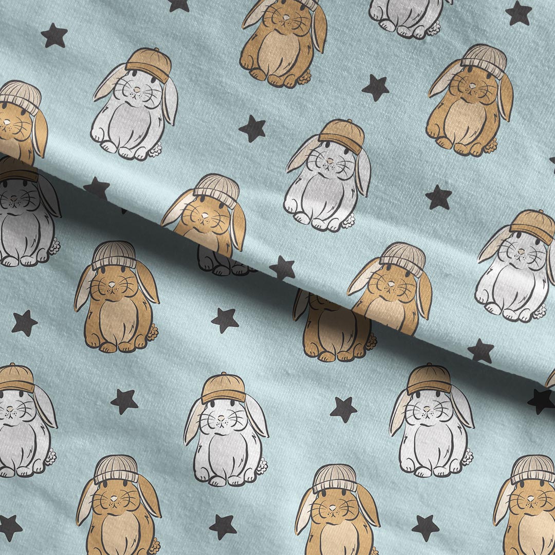 Cool Bunnies Fabric