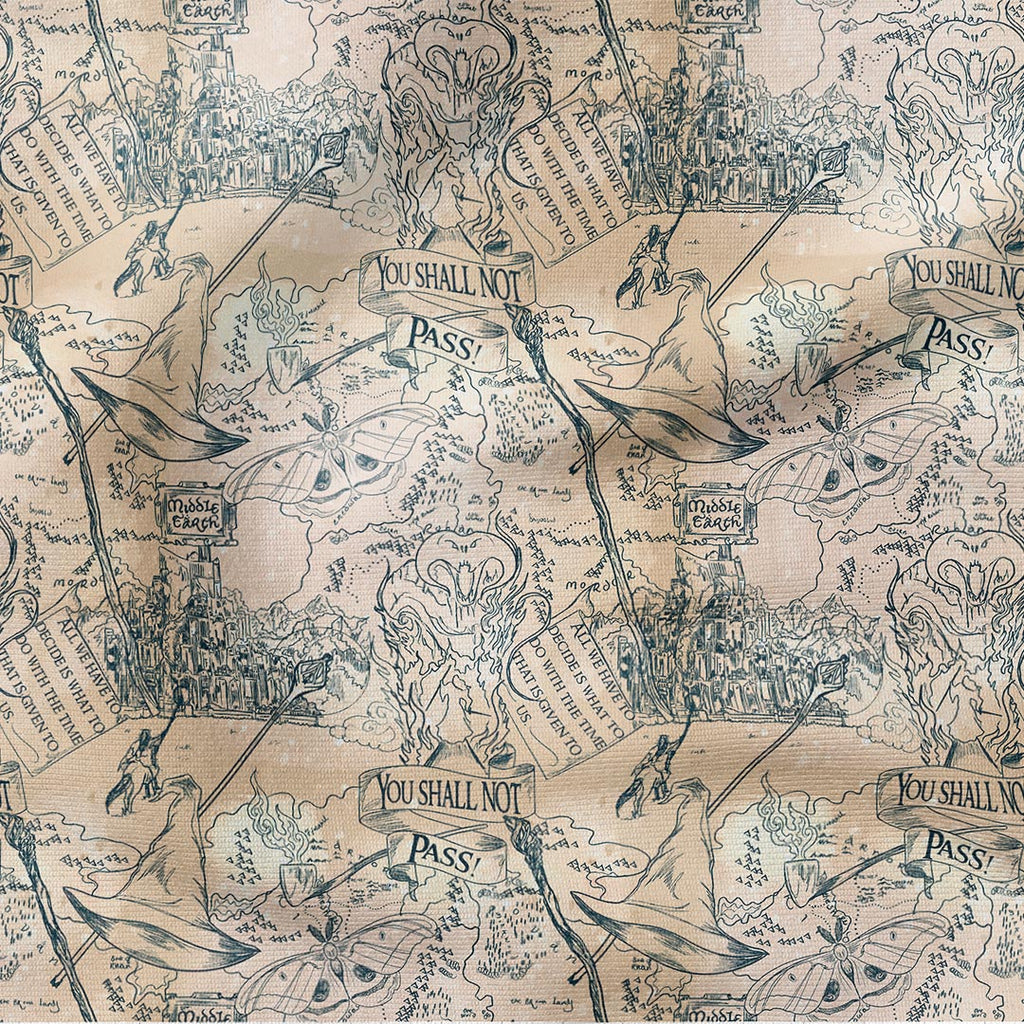 Middle Earth Fabric