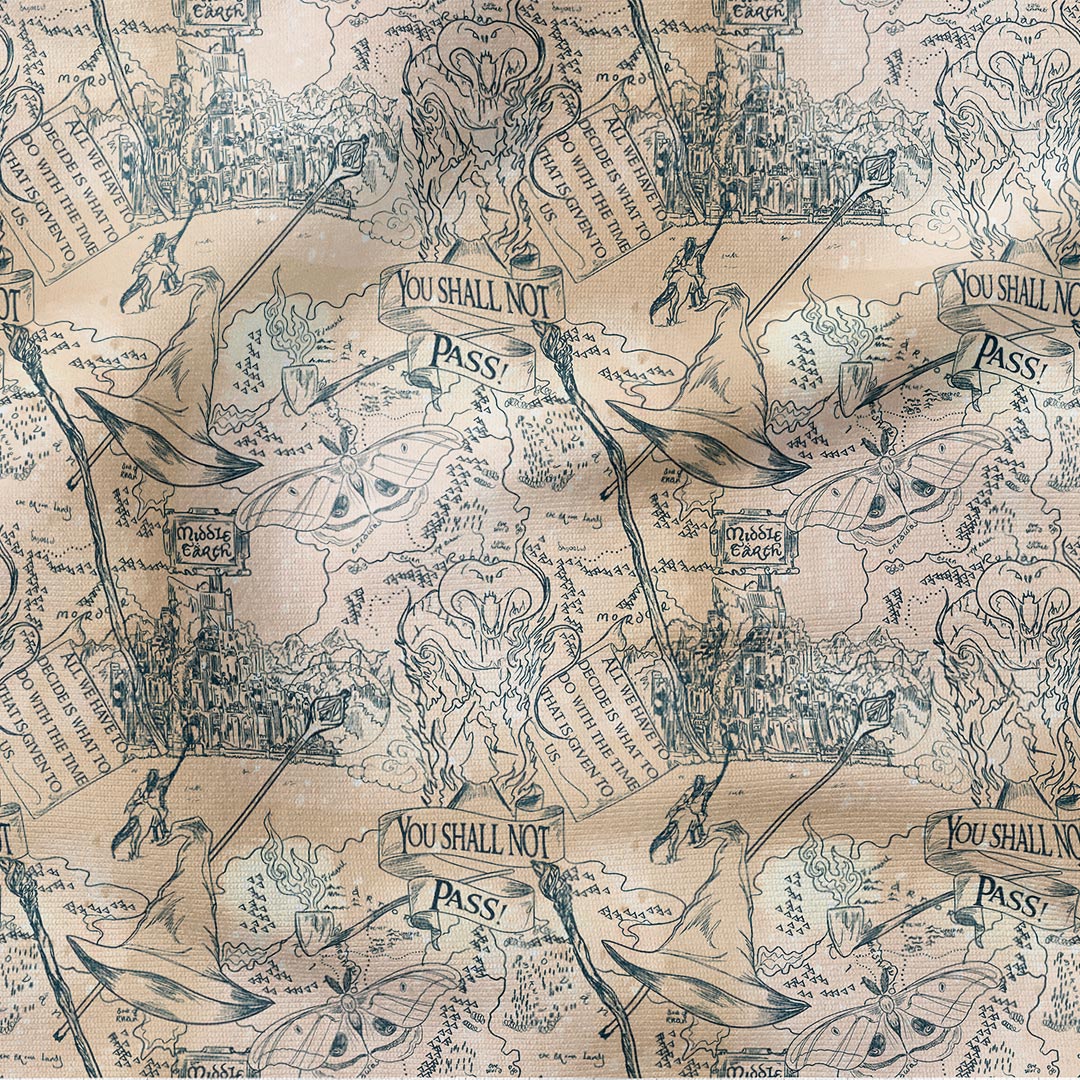 Middle Earth Fabric