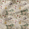Middle Earth Recipes Fabric
