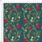 Strawberry Vine Navy Fabric