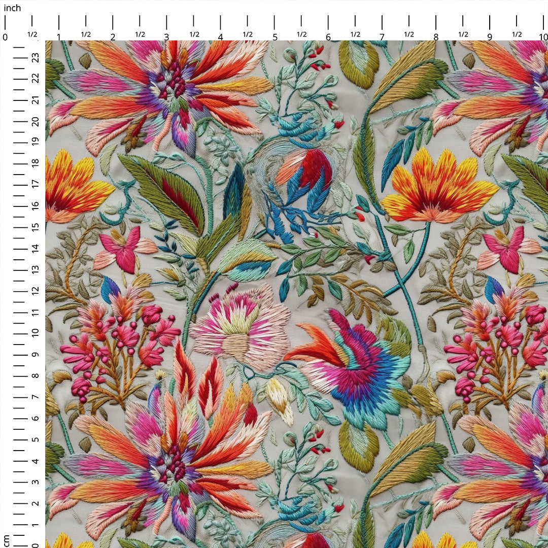 Isabella Embroidery Fabric