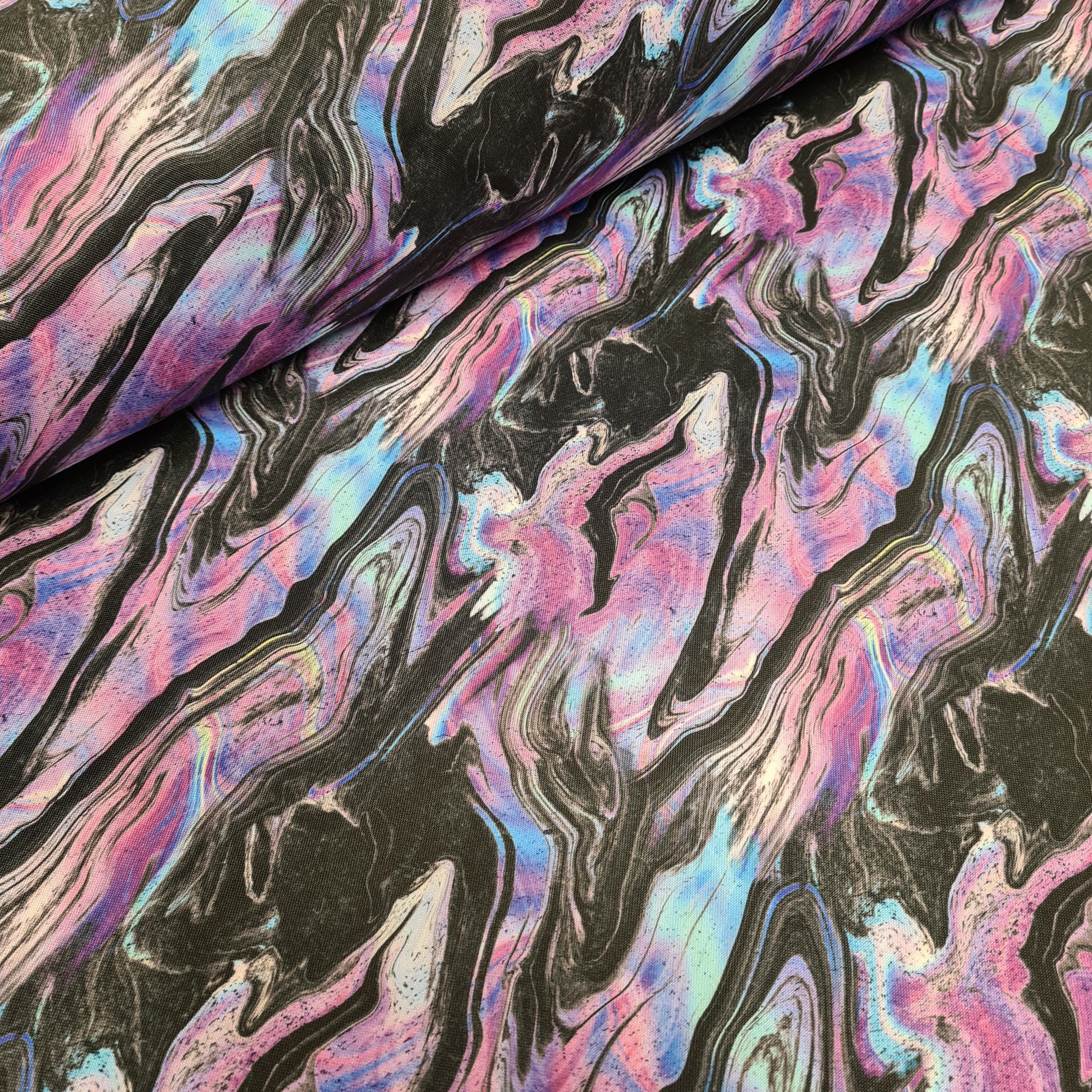 Oil Spill Fabric for Home Decor, Sewing Clothes and Crafts – Custom ...