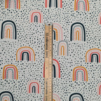 Spotty Rainbows Fabric