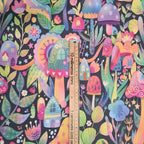 Fairy Mushroom Garden Fabric