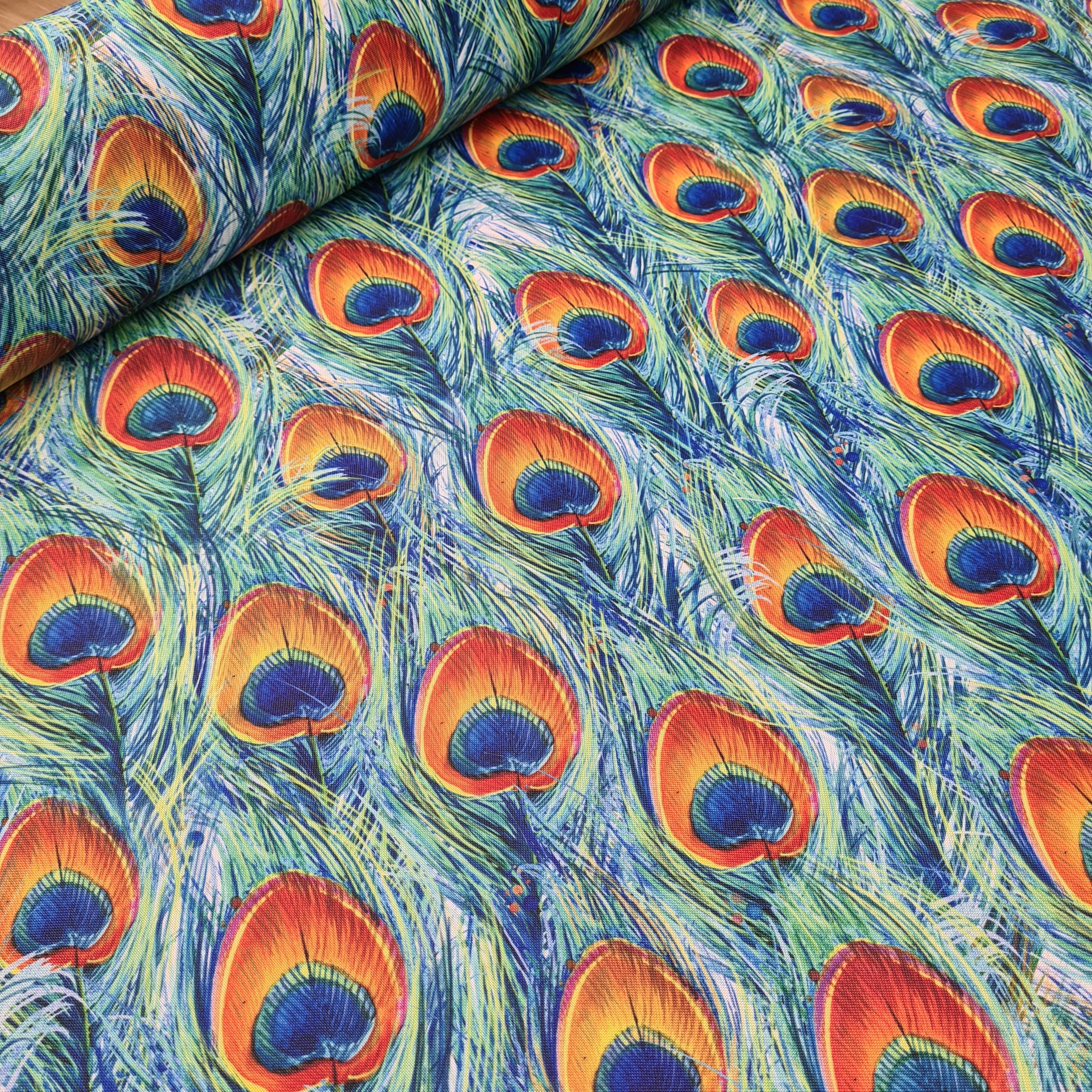 Peacock Fabric