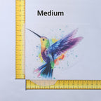 Hummingbird Iron on fabric heat transfer DTF-4
