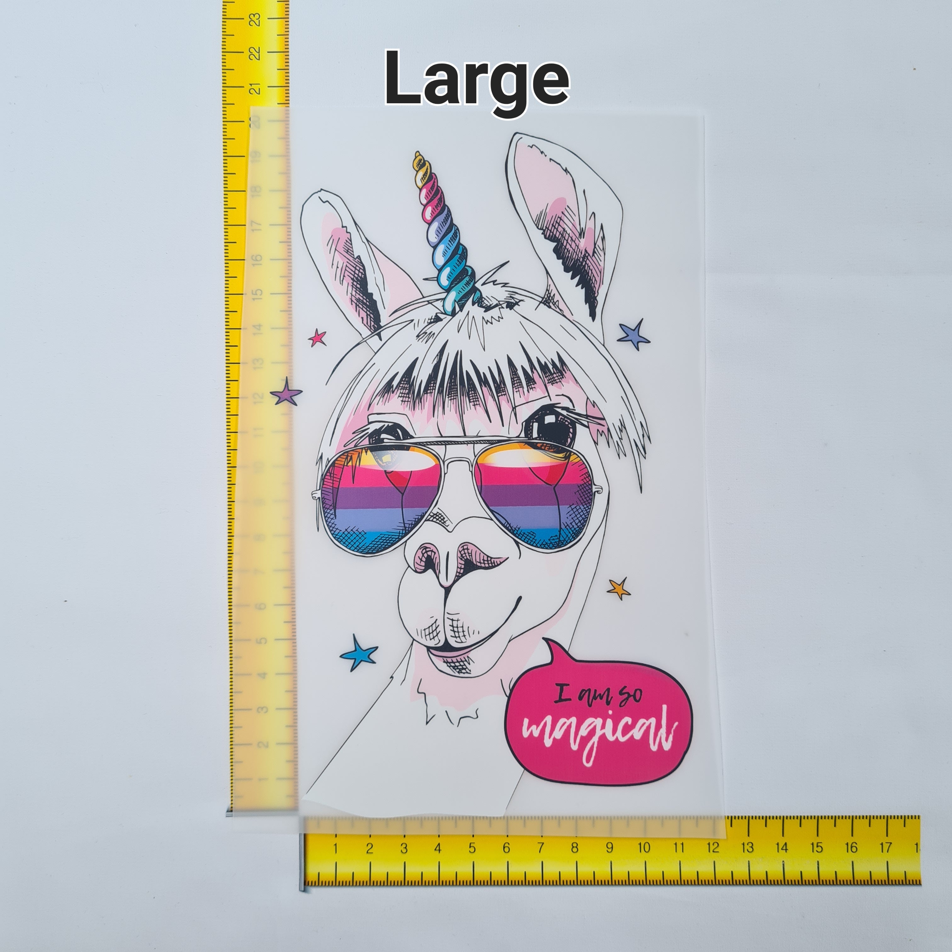 I'm so Magical Iron on fabric heat transfer DTF-13