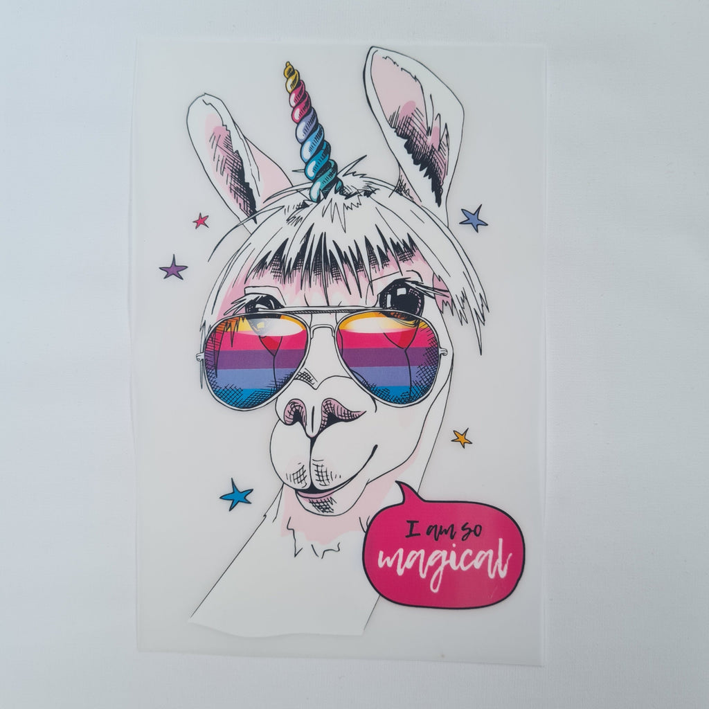 I'm so Magical Iron on fabric heat transfer DTF-13