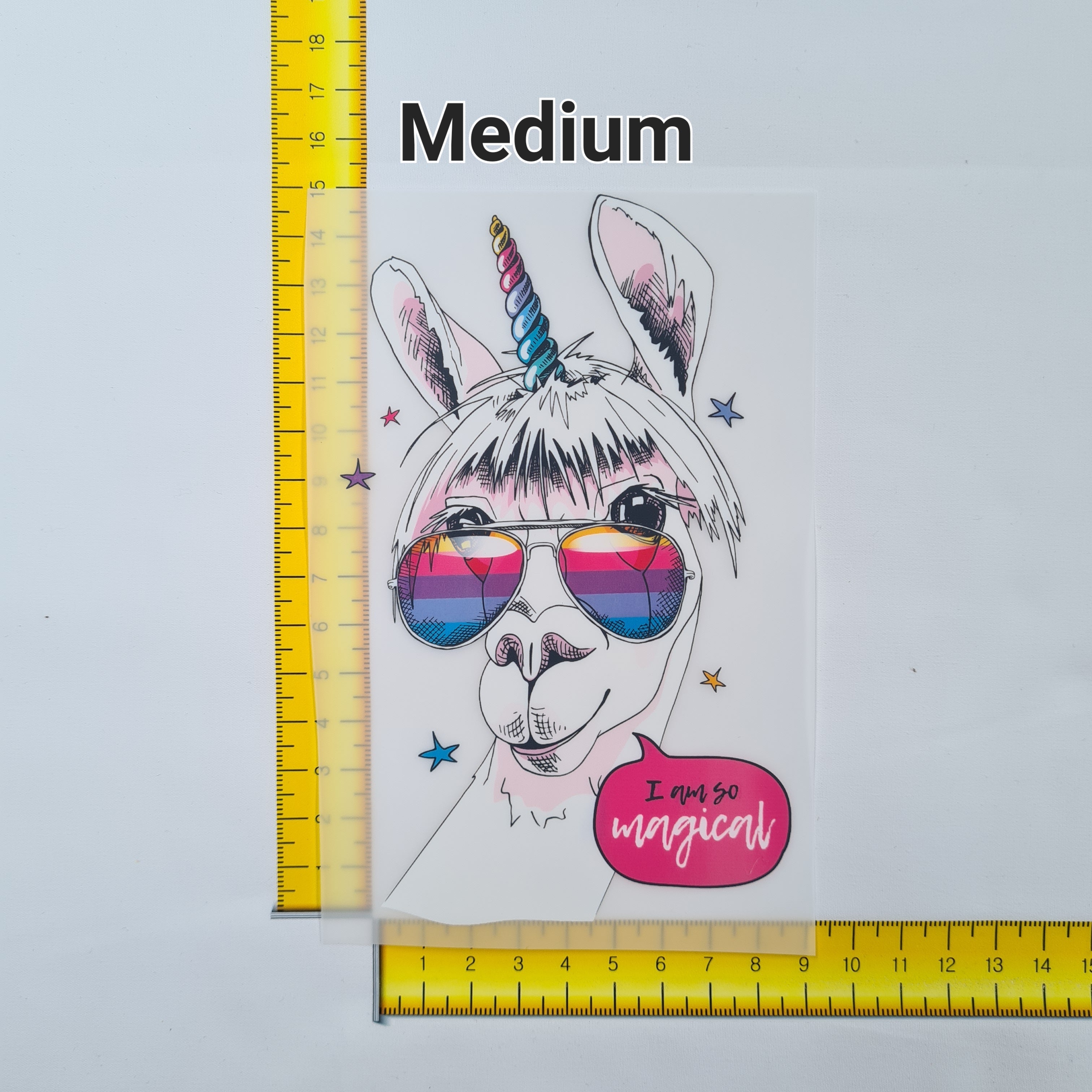 I'm so Magical Iron on fabric heat transfer DTF-13